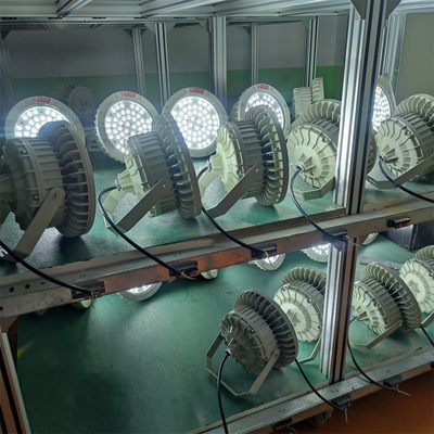 Luminária LED de alta baía à prova de explosão à prova de chamas ATEX Div 1 de 150W – 180lm/w, WF2 para uso marítimo e refinaria