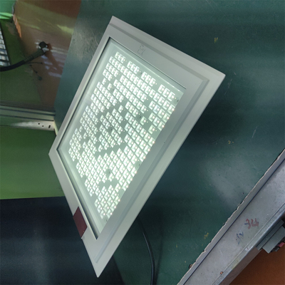 Zona 1 2 Lâmpada de estação de GAS à prova de explosão Iluminação LED de baixo perfil com IP66 WF2 Acionada por Meanwell
