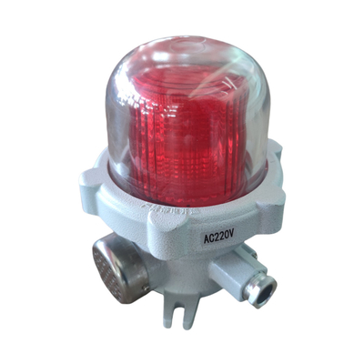 Alerta à prova de explosão, sonora e visual, luzes de alarme de grau industrial ATEX para locais perigosos 120-180DB