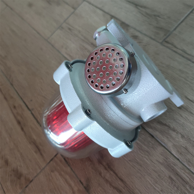 Alarme de som e luz à prova de explosão com montagem no porão com classificação ATEX/EAC IP66 WF2