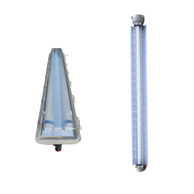 Instalação de iluminação fluorescente linear à prova de fogo - IP66 - resistente à corrosão 54watt