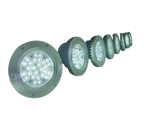 Divisão 1 ATEX Approvada Exproof Flameproof LED Bay Light com grau WF2 150Watt 180lm/w