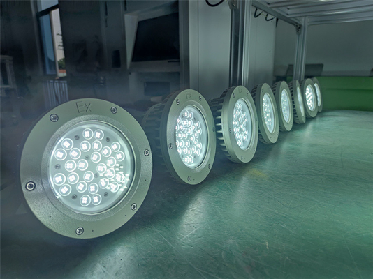 Ex Proof High Bay Light 180lm/w ATEX Resistente à corrosão IP66 Led Outdoor Ceiling Light 50W-250W