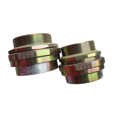ATEX Single Wire Armor Silver Ex Proof Cable Gland com classificação IP68