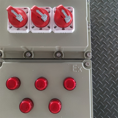 Painel de controlo ignífugo certificado ATEX CNEX para instalações de pintura