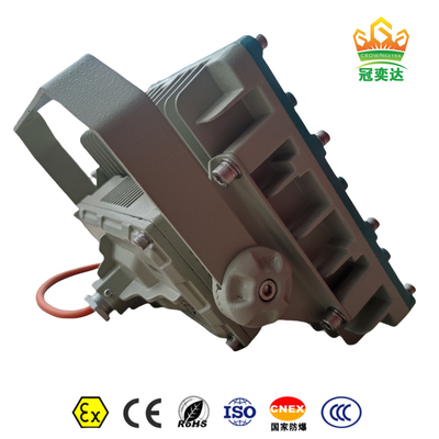Lâmpada de inundação LED à prova de chuva ATEX IECEx IP66 MEANWELL driver CREE contas de cor personalizável Explosão 90-295V 200Watt 170lm/w