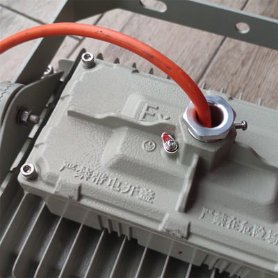 Ex Lâmpada de inundação LED à prova de chama com accionamento MEANWELL para ambientes adversos 170lm/watt 295V