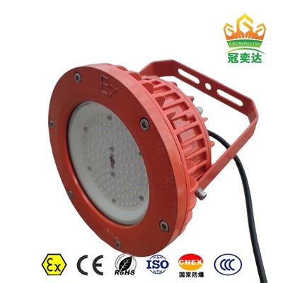 Luz de baía LED à prova de explosão ATEX IP66 Alumínio de qualidade marinha para embarcações offshore Óleo 175lm/watt 295V