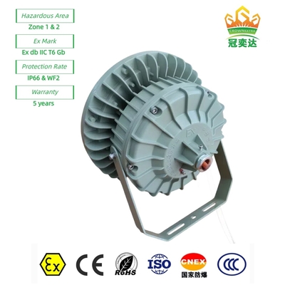 Protecção contra chamas Protecção contra poeira / resistência à água com condutor MEANWELL para zona perigosa 1 175lm/watt