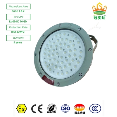 Protecção contra chamas Protecção contra poeira / resistência à água com condutor MEANWELL para zona perigosa 1 175lm/watt