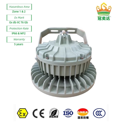 Protecção contra chamas Protecção contra poeira / resistência à água com condutor MEANWELL para zona perigosa 1 175lm/watt