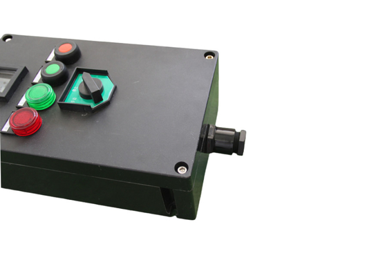 Exproof Flameproof Painel de estação de controle Caixa Ex e plástico inteiro ((GRP) personalizável IP66 220v 380V 10A