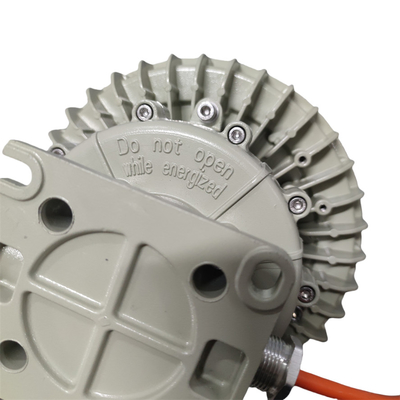 Iluminação LED à prova de explosão ATEX IEC classificada com eficiência energética de 185lm/w IP66 WF2 para a luz industrial da zona 1 Oil GAS