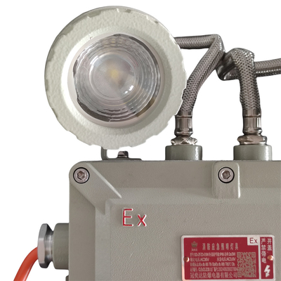 Zona de perigo 1 Iluminação industrial à prova de explosão IP66 WF2 5 Watt 90-180 min