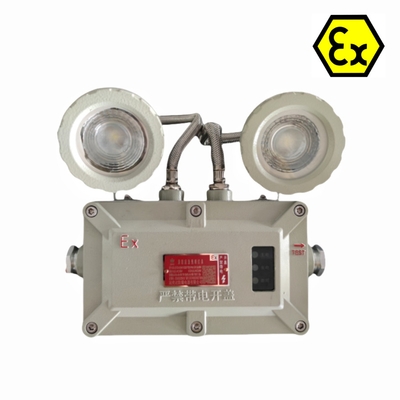 Zona de perigo 1 Iluminação industrial à prova de explosão IP66 WF2 5 Watt 90-180 min