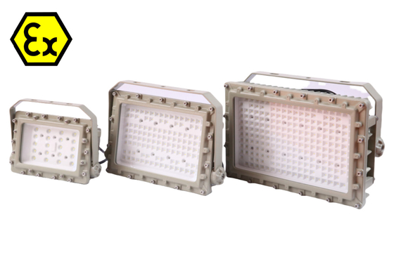 Instalação de iluminação LED à prova de explosão para zona perigosa 1 para instalações industriais de iluminação exterior de petróleo e gás 180lm/watt