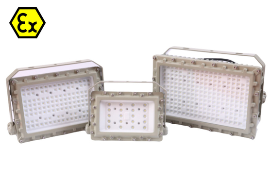 Instalação de iluminação LED à prova de explosão para zona perigosa 1 para instalações industriais de iluminação exterior de petróleo e gás 180lm/watt