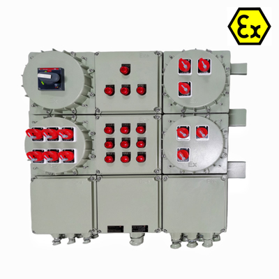 Exd e Estações de controlo à prova de explosões ATEX IP66 Alumínio de qualidade marinha