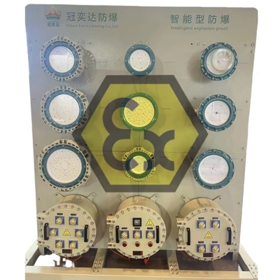 ATEX Painéis de distribuição de energia de iluminação à prova de explosão IP66 À prova de corrosão para zonas marítimas/offshore perigosas 1