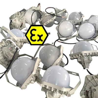 Instalação de iluminação LED de plataforma de explosão com proteção ATEX IP66 OEM Server 100lm/w