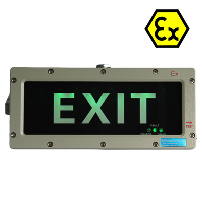 ATEX 3 Watt Luz de saída à prova de explosão 180 min Tempo de emergência