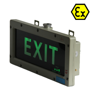 ATEX Safety LED Explosion-Proof Exit Light RoHS homologado para zonas perigosas1 Div1 OEM disponível