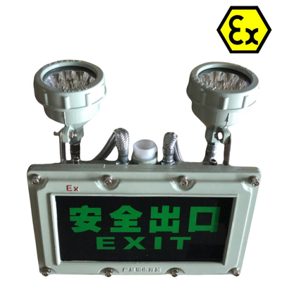 ATEX Safety LED Explosion-Proof Exit Light RoHS homologado para zonas perigosas1 Div1 OEM disponível