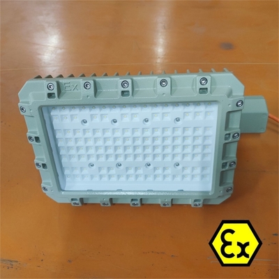 Ex d ATEX LED Proof Explosion Square Light 4000K Dimmable 90-295V para Iluminação Industrial EPC com Proteção IP66 OEM disponível 50-250watt