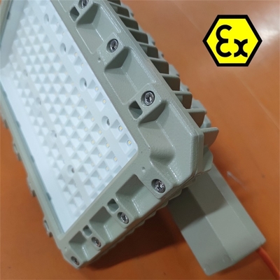 Ex d ATEX LED Proof Explosion Square Light 4000K Dimmable 90-295V para Iluminação Industrial EPC com Proteção IP66 OEM disponível 50-250watt