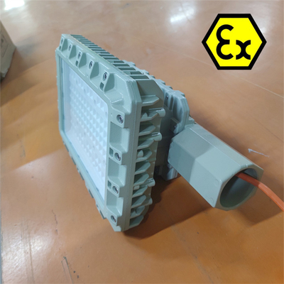 Ex d ATEX LED Proof Explosion Square Light 4000K Dimmable 90-295V para Iluminação Industrial EPC com Proteção IP66 OEM disponível 50-250watt