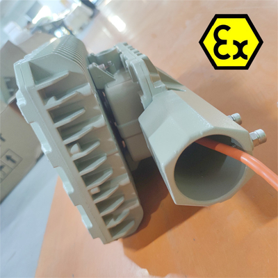 Ex d ATEX LED Proof Explosion Square Light 4000K Dimmable 90-295V para Iluminação Industrial EPC com Proteção IP66 OEM disponível 50-250watt