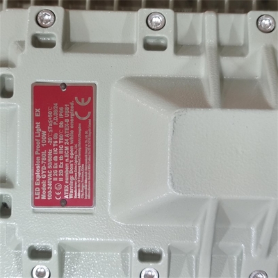 Ex d ATEX LED Proof Explosion Square Light 4000K Dimmable 90-295V para Iluminação Industrial EPC com Proteção IP66 OEM disponível 50-250watt