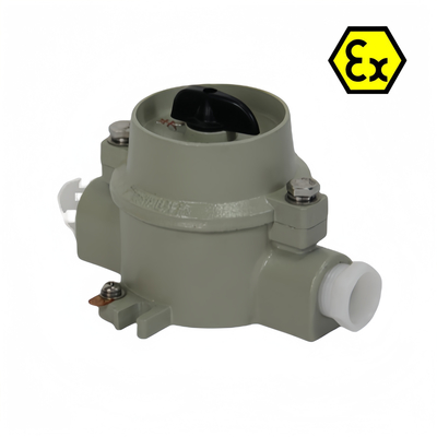 ATEX IP66 Lâmpadas à prova de explosão Comutador de iluminação à prova de explosão Anticorrosivo 380VAC 220VAC
