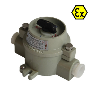 3 Fase Luz à prova de explosão interruptor para segurança industrial perigoso