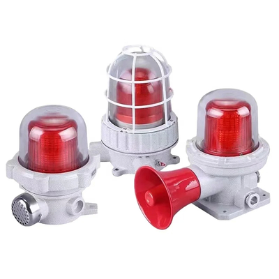 Resistente à corrosão 150 vezes/min Strobe WF2 Luminário de aviso de perigo de incêndio para sistemas industriais