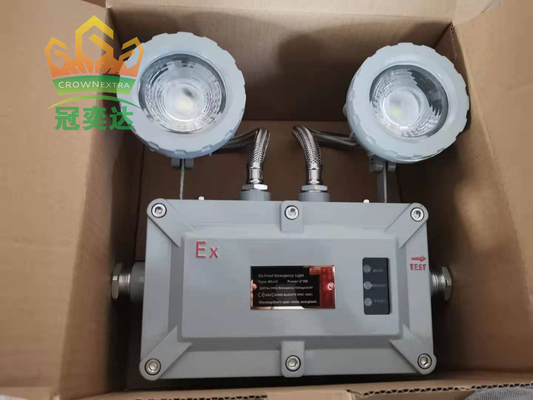 24-36VDC CCT 4500-6500K CRI ≥ 70 Luz de emergência à prova de fogo personalizável Luz de emergência à prova de chama