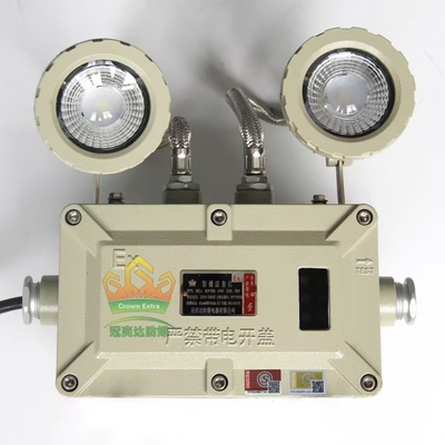 Luz de emergência de alumínio à prova de chama para situações perigosas e de emergência com 50000h de longa vida útil e OEM