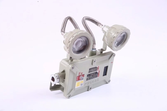 Iluminação de emergência industrial 2*3Watt 220VAC 24/36VDC ignífuga