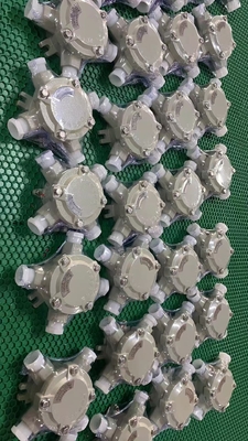 Ex Mark Ex Db IIC T6 Gb/ Ex Tb IIIC T80°C Db Caixa de ligação à prova de fogo com material de liga de alumínio resistente ao calor