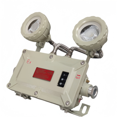 2*5w Luzes de emergência à prova de explosão Instalação em parede e teto para situações perigosas