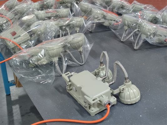 Explosion-proof emergency light, double head safety exit indicator light, LED IP66 220v 50hz wall mount bracket