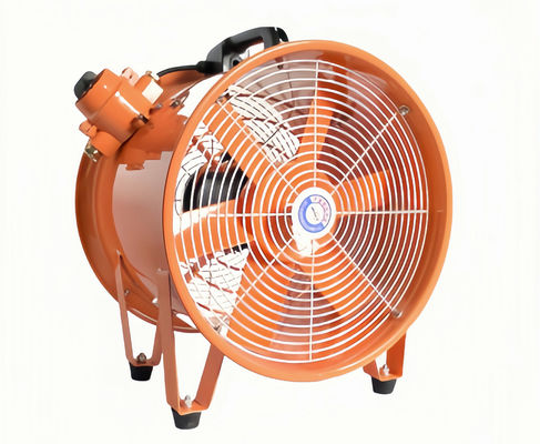 Ventilador axial resistente a explosões 90-1500W para plataformas de perfuração