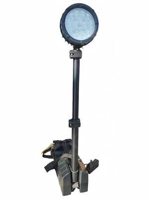 Iluminação LED portátil à prova de explosão de 27 W para locais perigosos Classificada CNEX Personalizavel