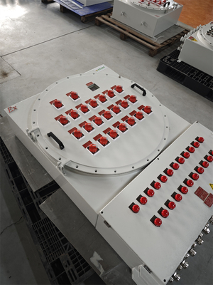 Estação de Controle à Prova de Explosão ATEX - Caixas de Controle Elétricas à Prova de Chamas 220/380Vac G1/2" G3/4" G1 G1.1/4" G1.1/2" G2