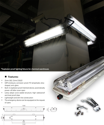Lâmpada LED tubular T5 T8 de 36 polegadas, regulável, economizadora de energia, à prova de chamas, 6000K, para aplicações versáteis