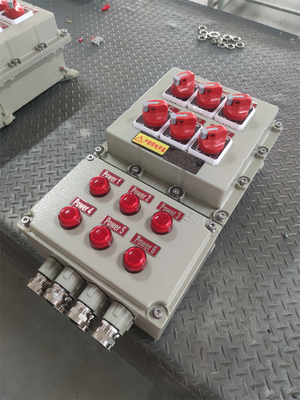 Estação de Controle à Prova de Explosão ATEX com Eficiência Energética – Caixas de Controle Elétrico à Prova de Chamas 220/380Vac G1/2", G3/4", G1, G1.1/4", G1.1/2", G2