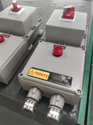 Estação de Controle à Prova de Explosão ATEX com Eficiência Energética – Caixas de Controle Elétrico à Prova de Chamas 220/380Vac G1/2", G3/4", G1, G1.1/4", G1.1/2", G2