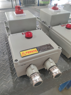 Estação de Controle à Prova de Explosão ATEX com Eficiência Energética – Caixas de Controle Elétrico à Prova de Chamas 220/380Vac G1/2", G3/4", G1, G1.1/4", G1.1/2", G2