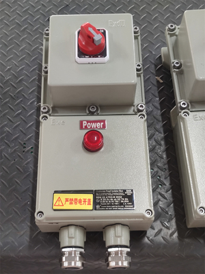 Estação de Controle à Prova de Explosão ATEX com Eficiência Energética – Caixas de Controle Elétrico à Prova de Chamas 220/380Vac G1/2", G3/4", G1, G1.1/4", G1.1/2", G2