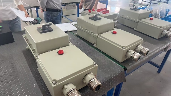Painel de controlo à prova de explosão IP66 WF2 Nível de protecção para zonas ATEX